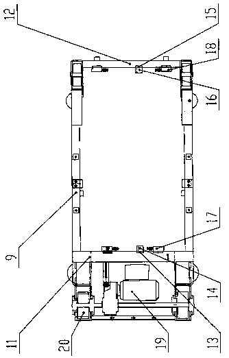 Flexible clamping and holding arm of intelligent transportation vehicle