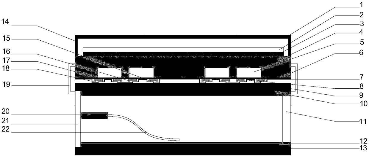 Solar energy and wind energy multi-energy complementary micro self-energy supply device based on MTEG and TENG