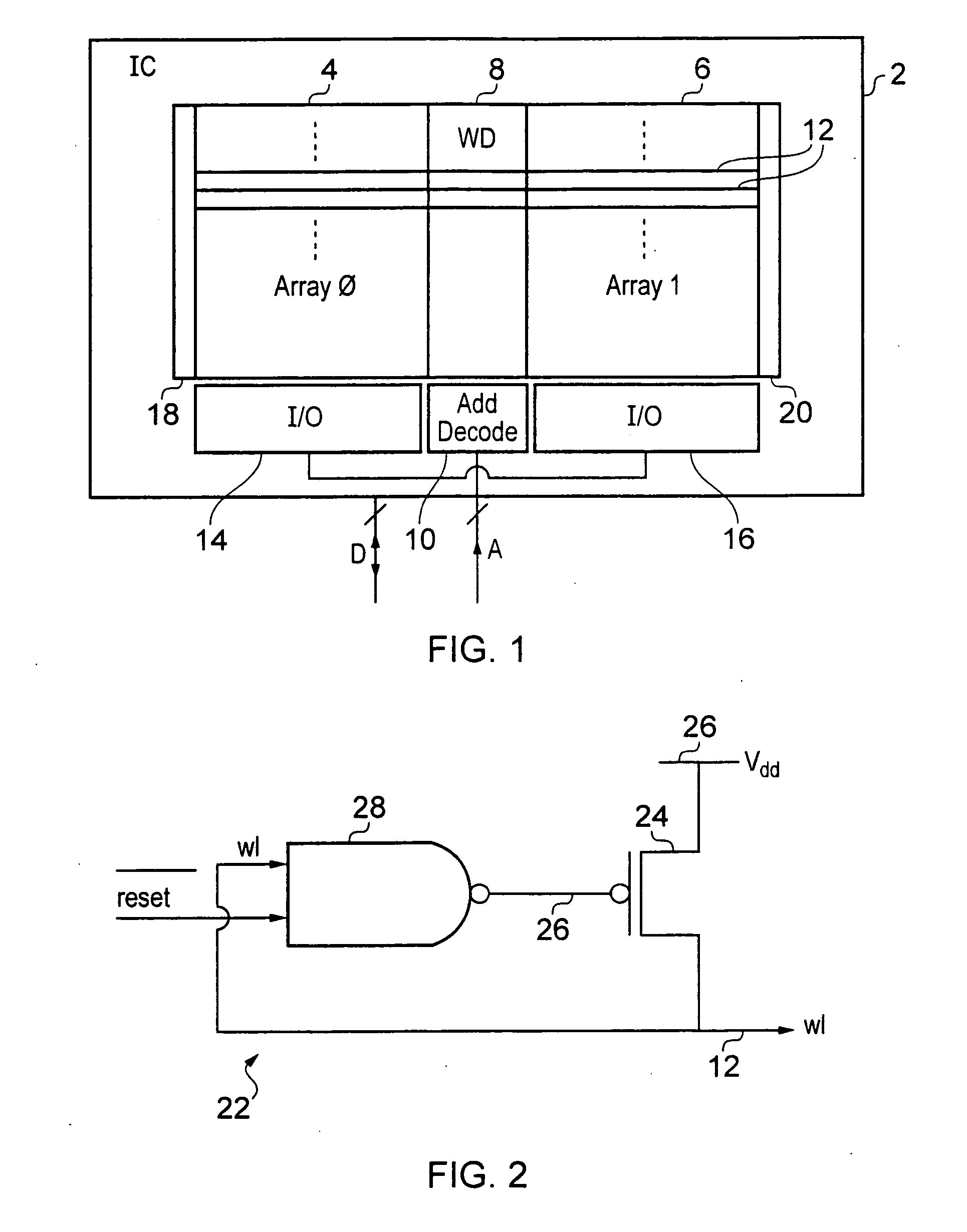 Integrated circuit memory with word line driving helper circuits