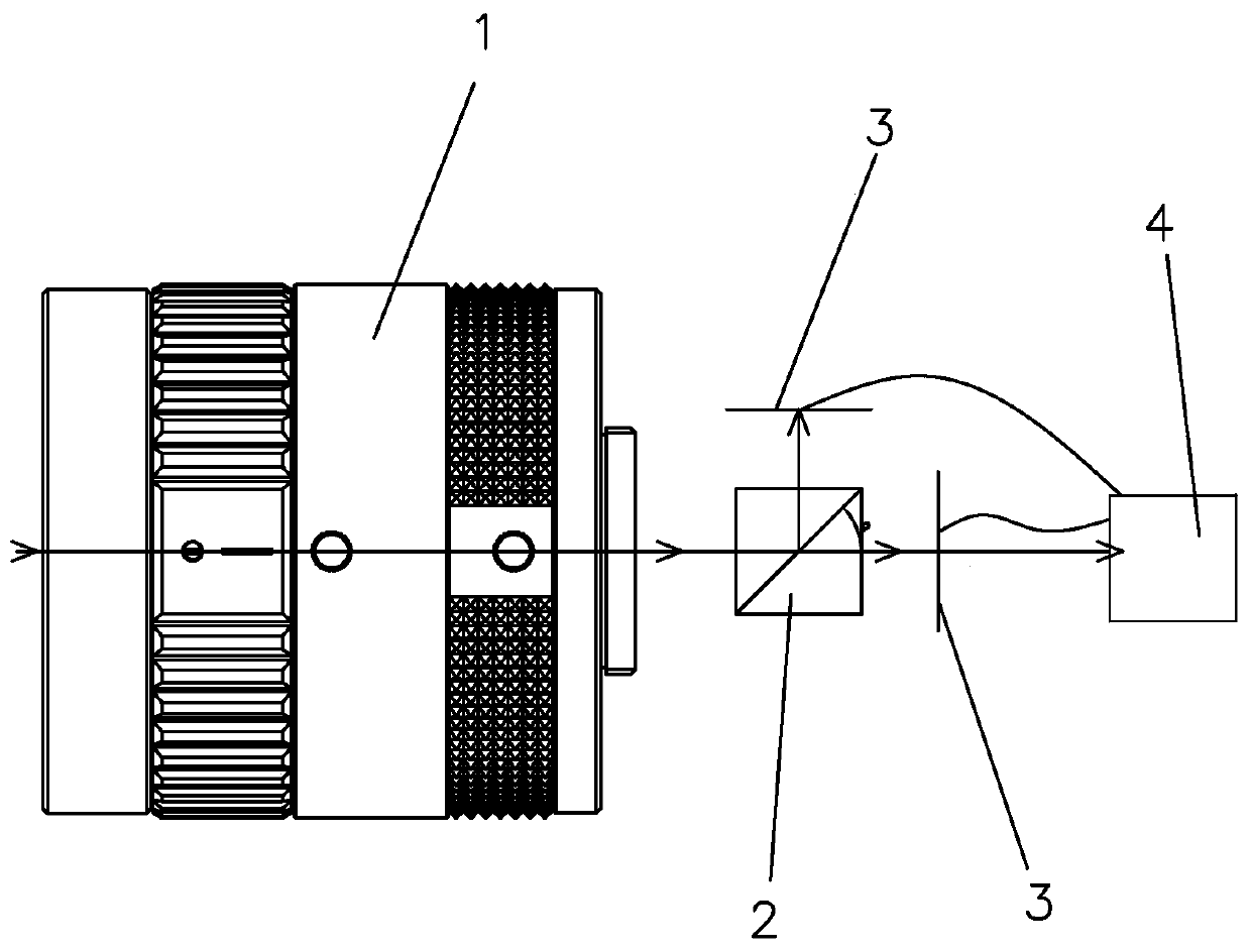 Shooting system capable of splitting double light