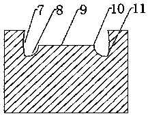 An ultrasonic-assisted embossing connection device and method