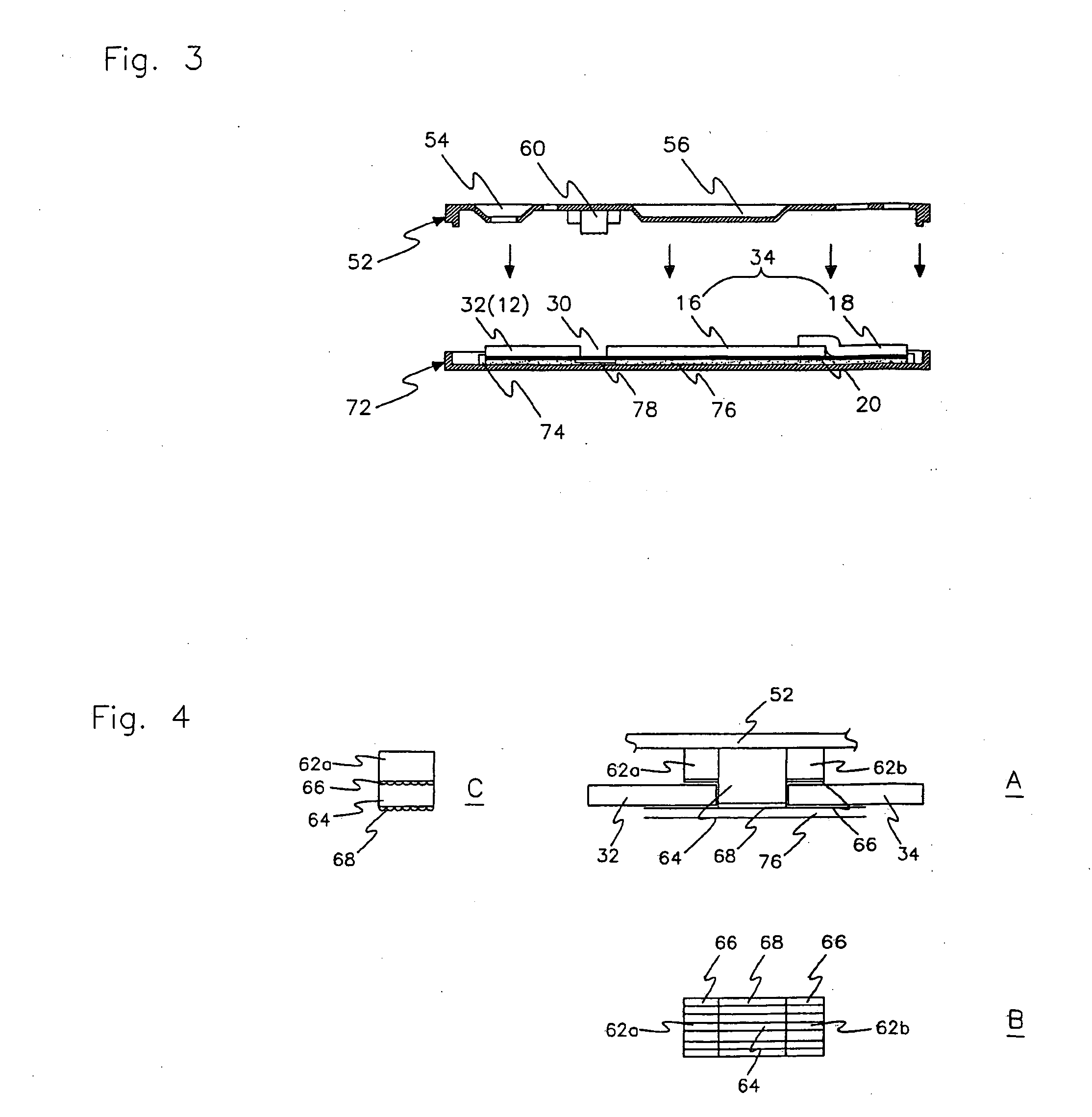 Non-continuous immunoassay device and immunoassay method using the same