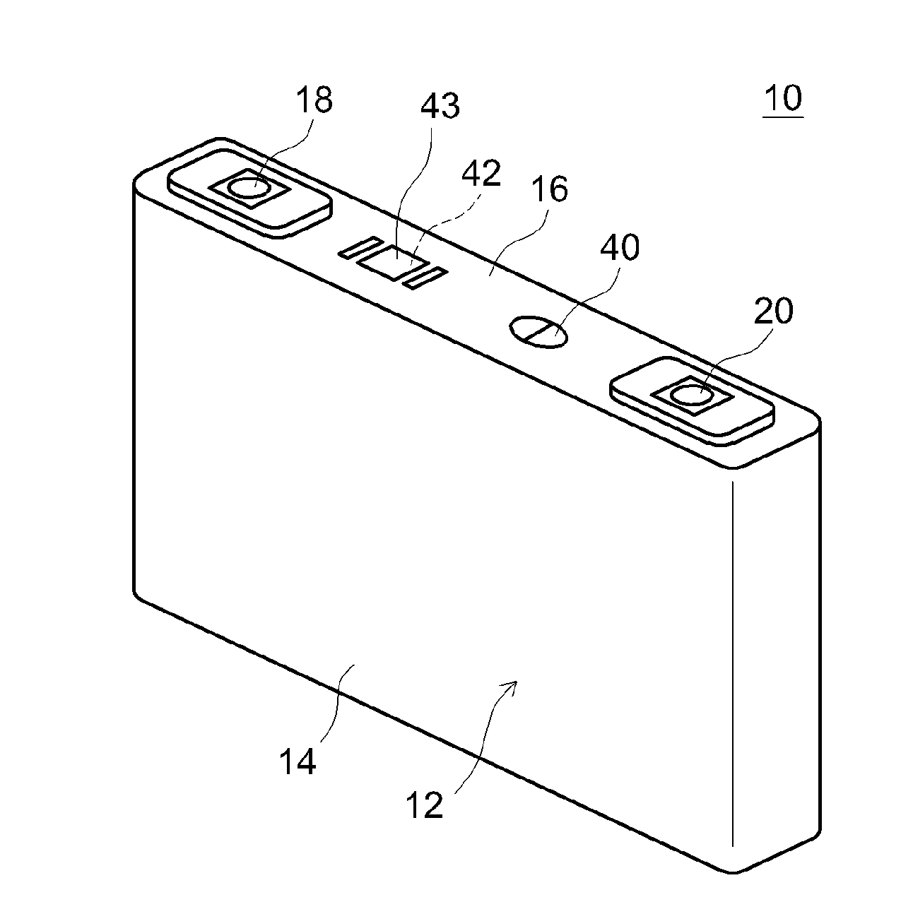 Sealed secondary battery