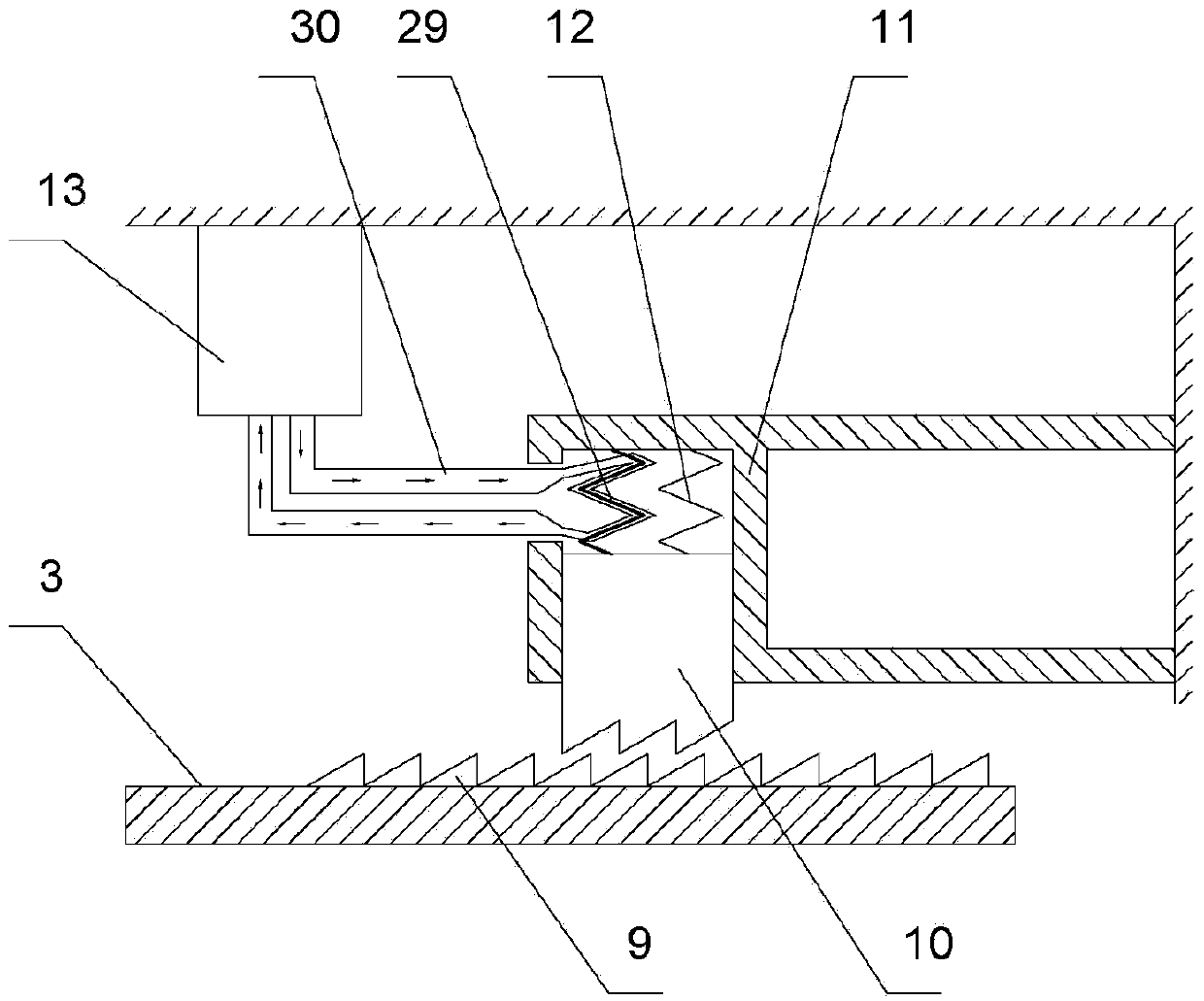 Underwater glider with memory-alloy driving attitude control