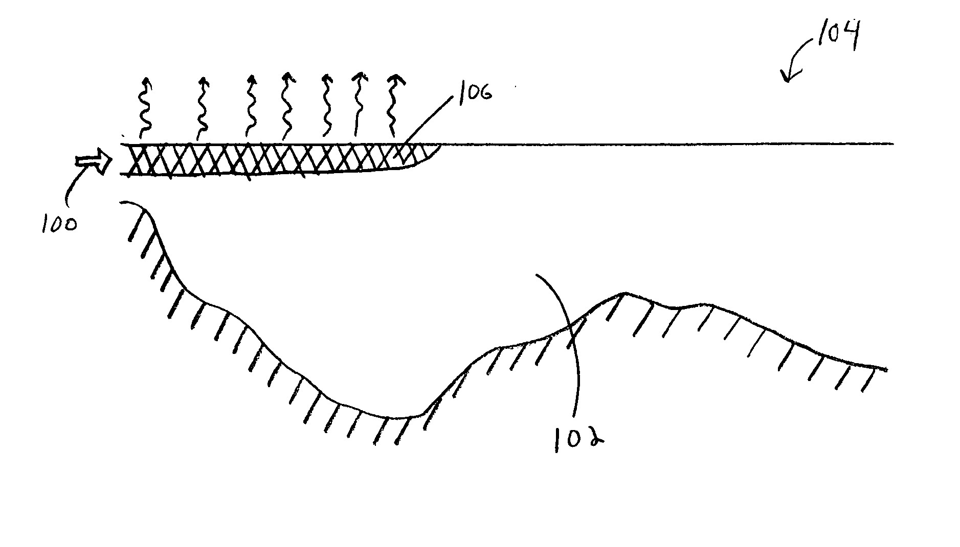 Enhanced surface cooling of thermal discharges