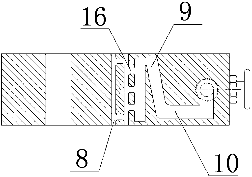 Double-colored coextruded hollow pipeline mold