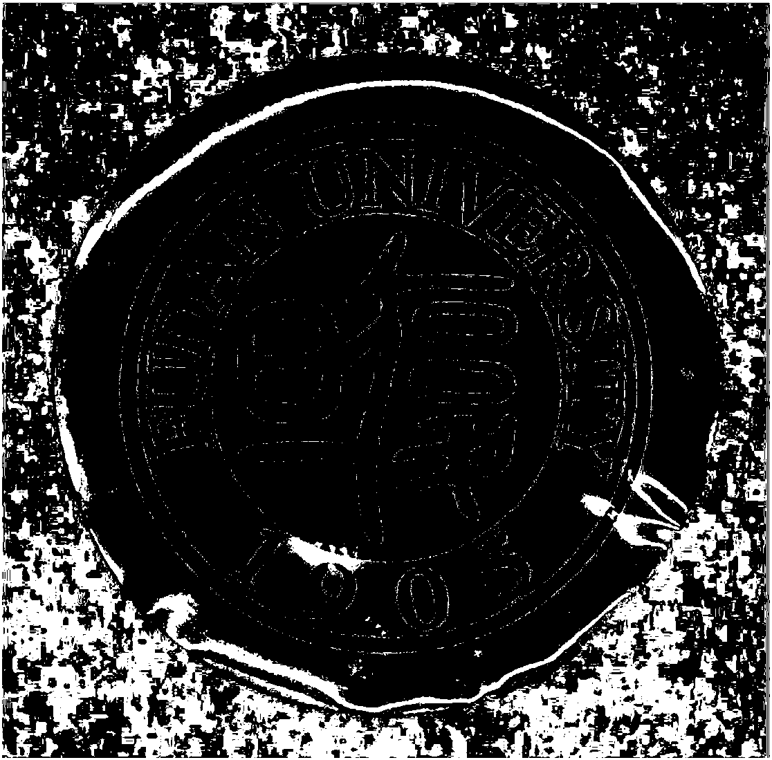 Transparent composite photonic crystal material and preparation method and application thereof