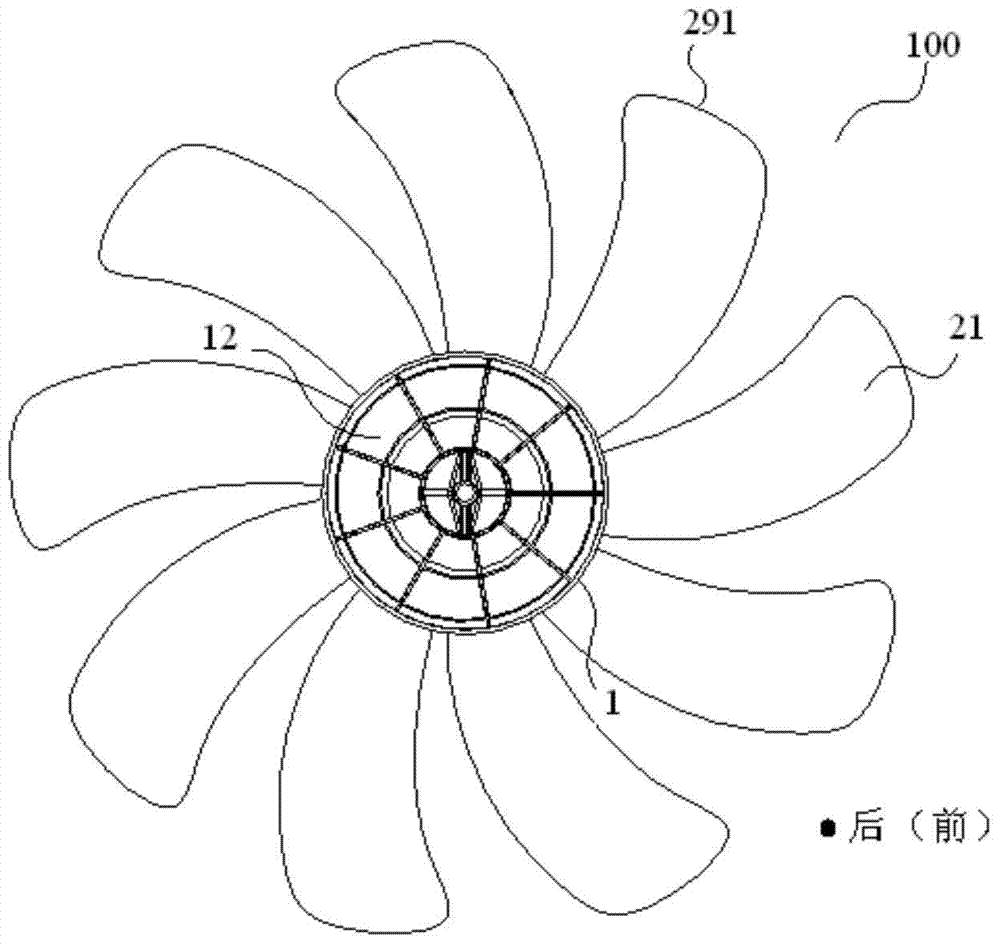 Fan blade and fan with same