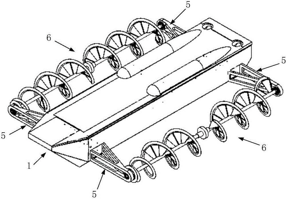 Multifunctional all-terrain special vehicle