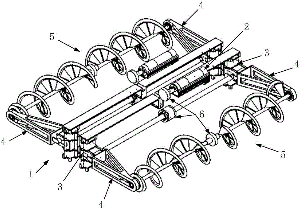 Multifunctional all-terrain special vehicle