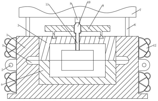 Industrial injection molding machine with protection mechanism