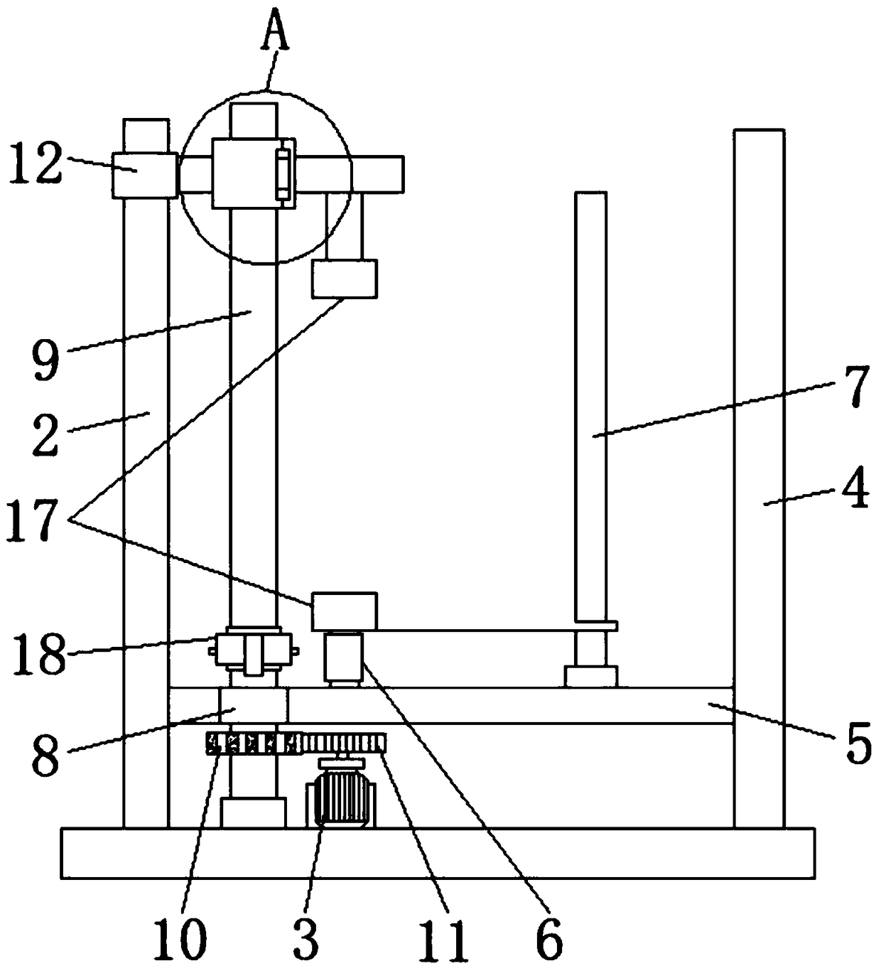 Food plastic bag winder with edge alignment function