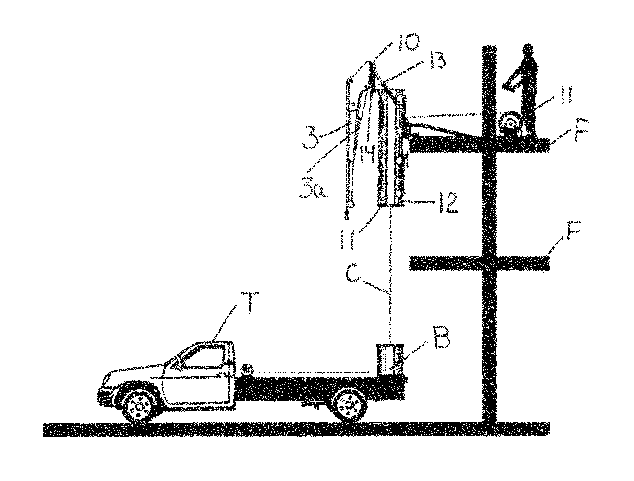 Self-climbing hoist, deck and scaffold platform system