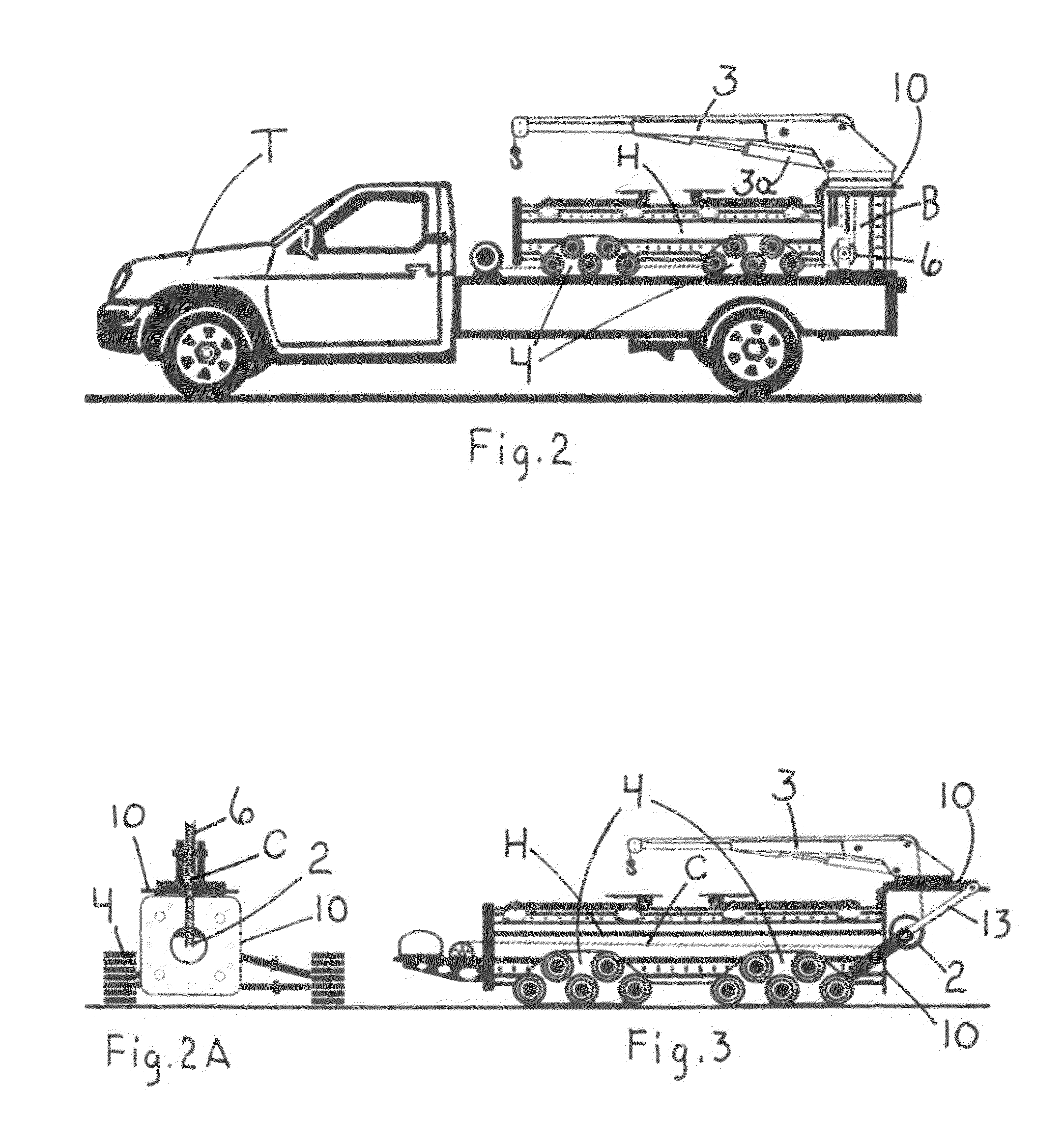 Self-climbing hoist, deck and scaffold platform system