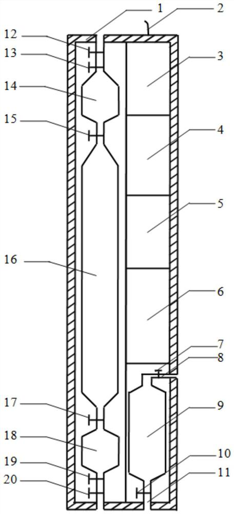 Radioisotope logging tracer underground screening method