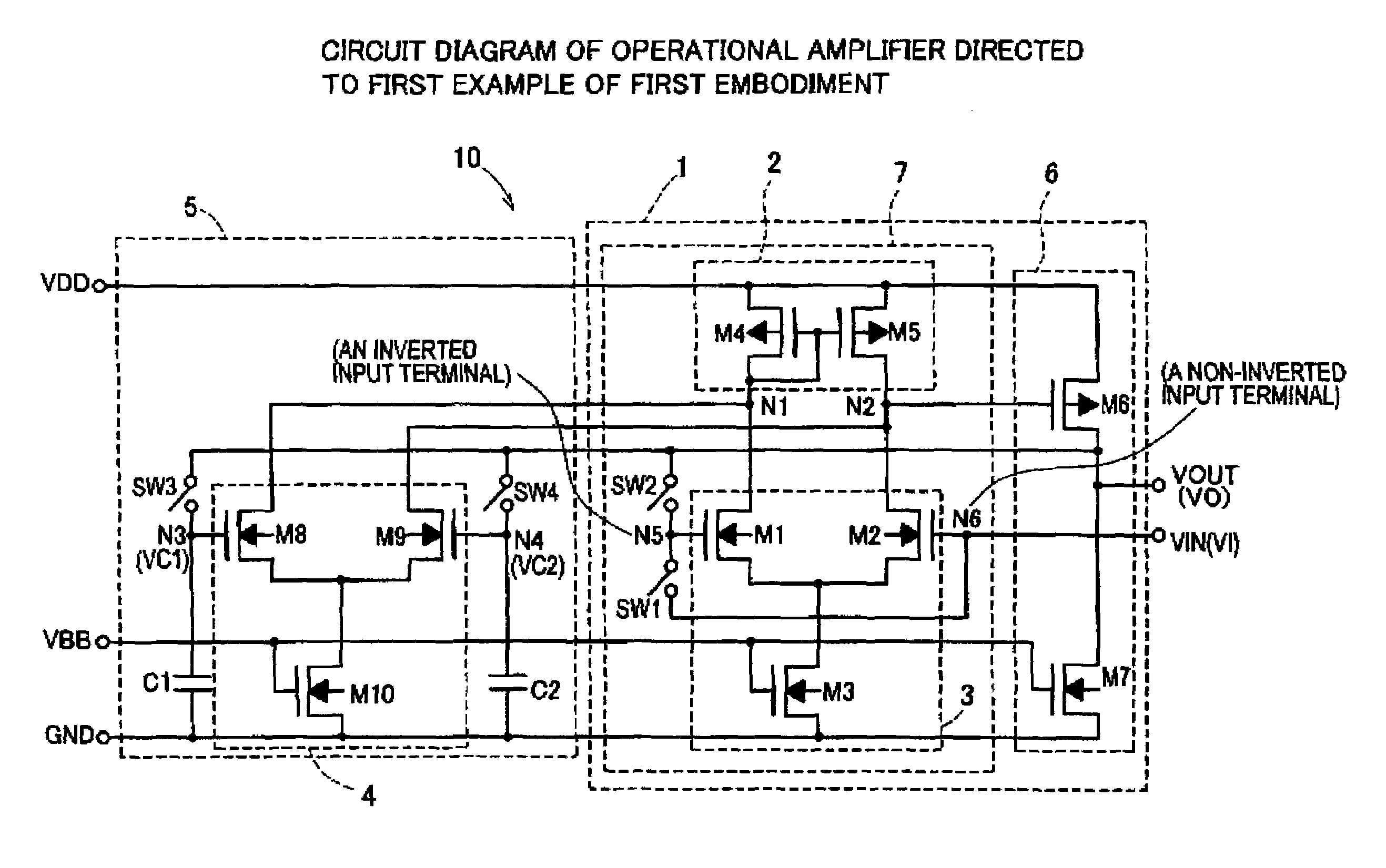 Operational amplifier, line driver, and liquid crystal display device