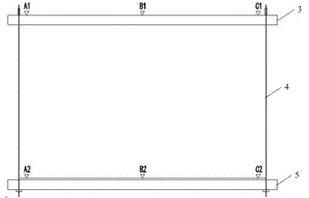 Prepressing method for hanging basket jack