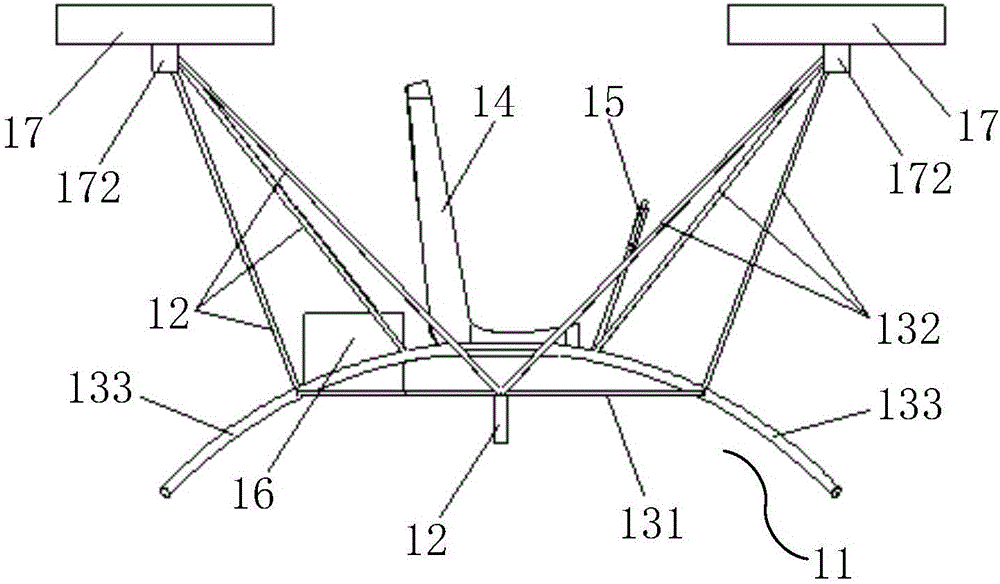 Ground-powered flight kart and system