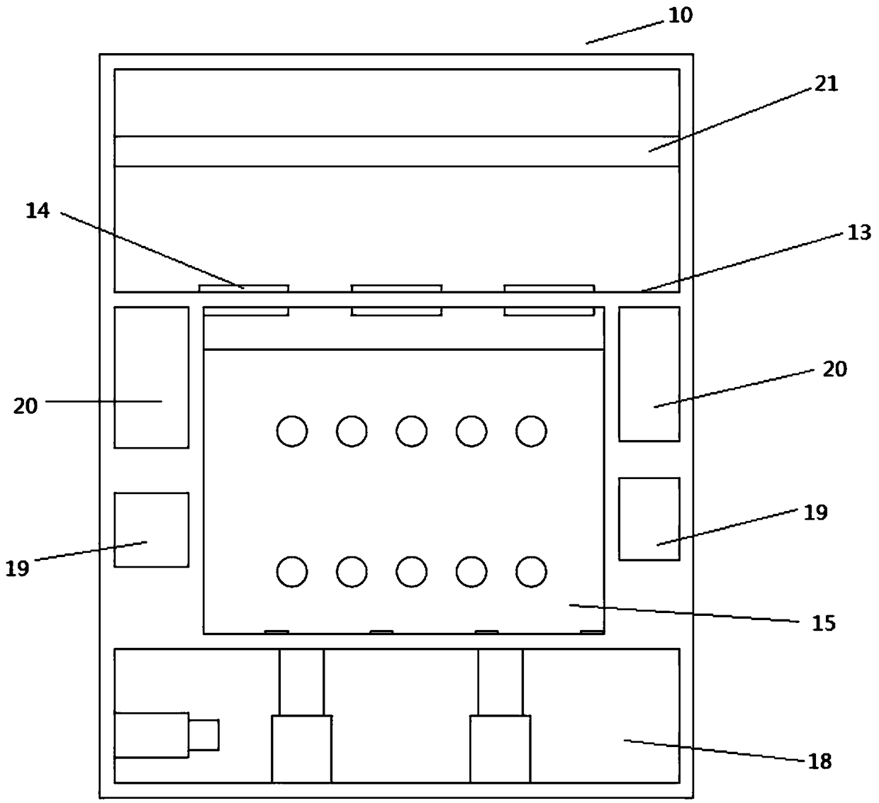 Cell illumination experiment box