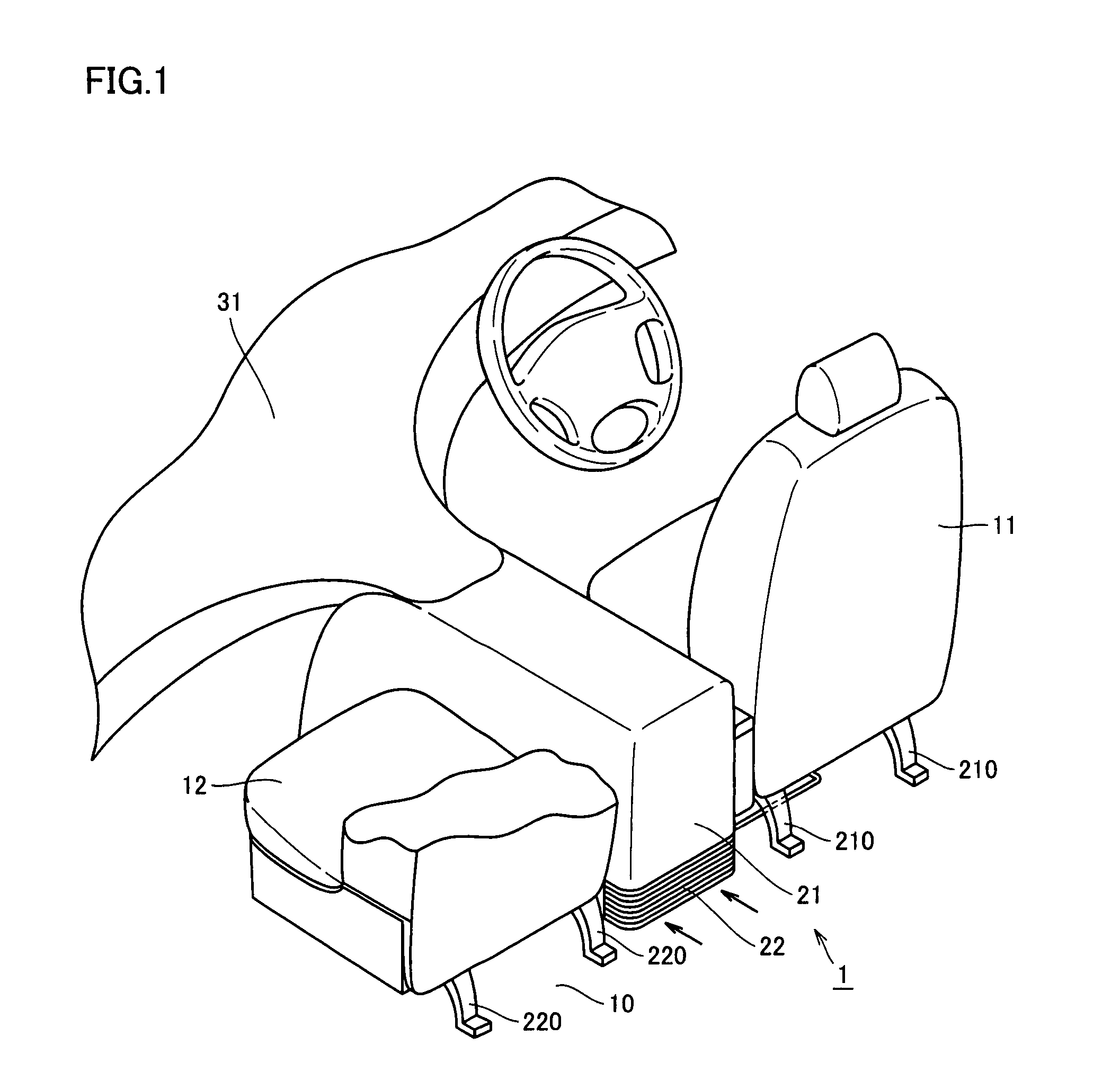 Battery pack loading structure