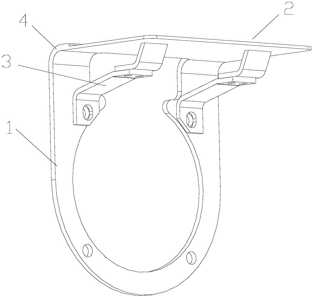 Light reflection device for track inspection trolley