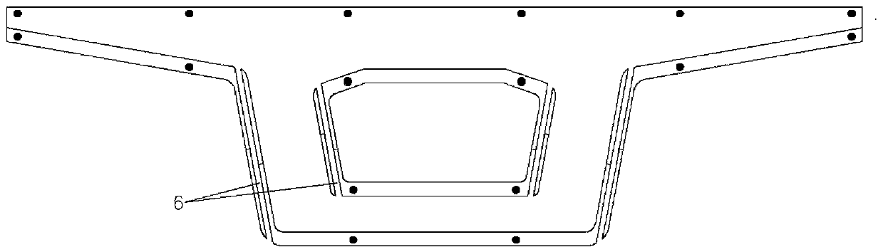 Assembled simply supported box beam structure and manufacturing method of pva fiber cement-based composite material