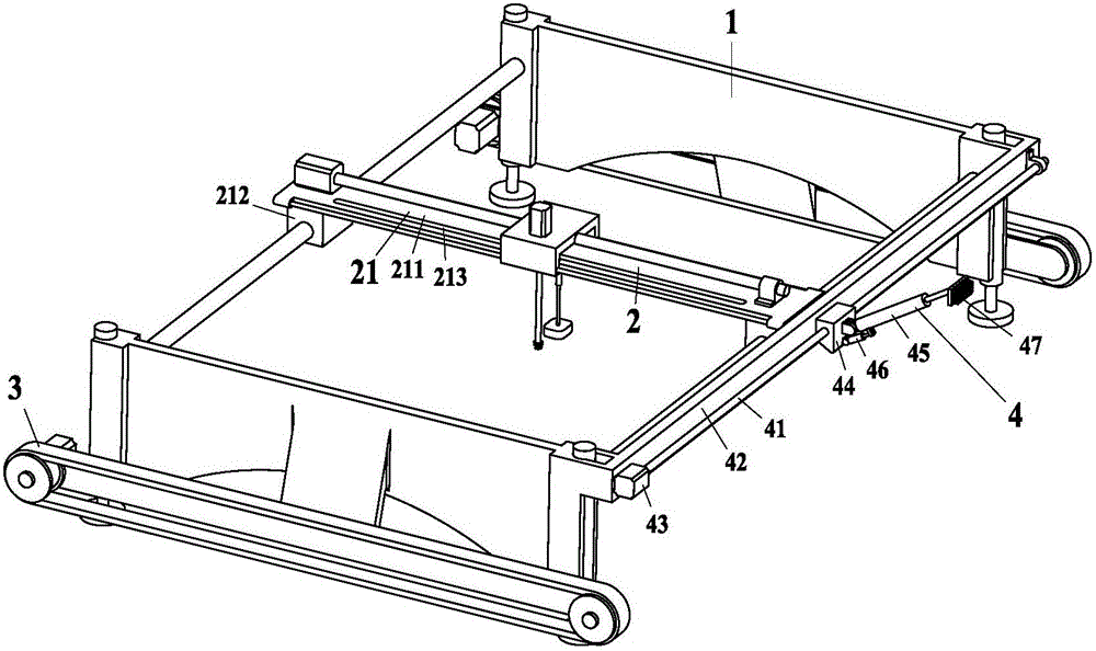 All-dimensional computer surface ash removing machine