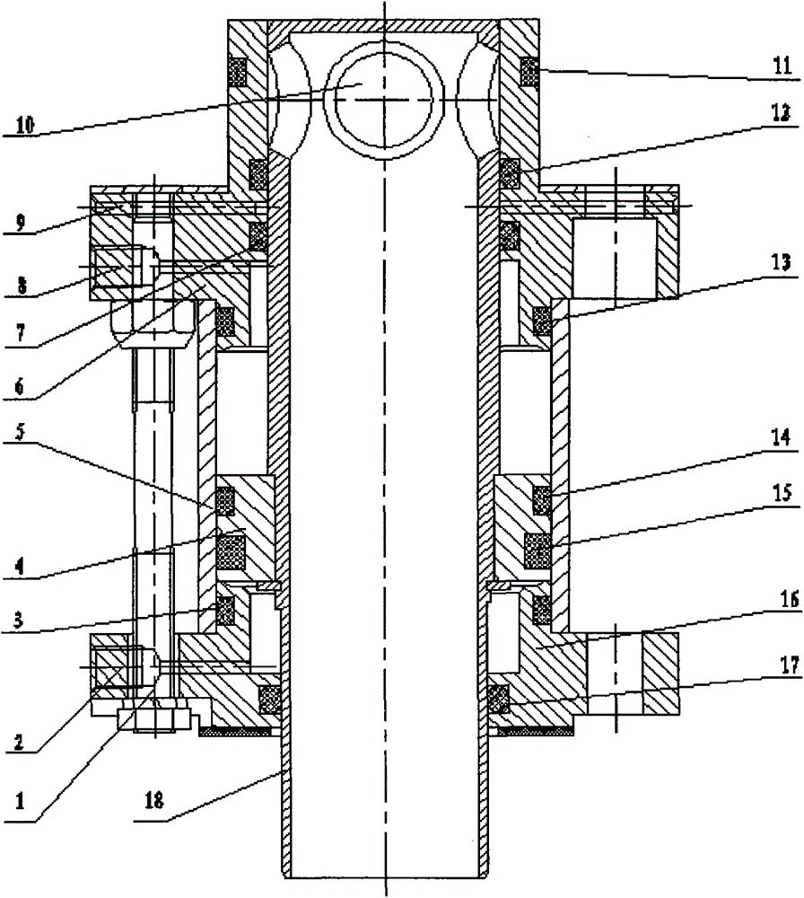 A straight-through pneumatic discharge valve