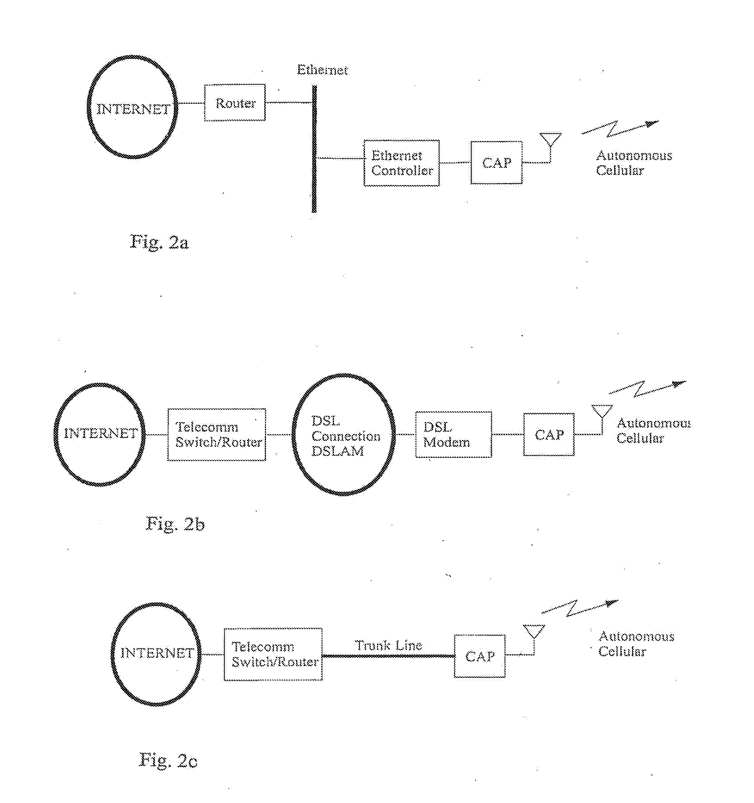 Autonomous infrastructure wireless networks