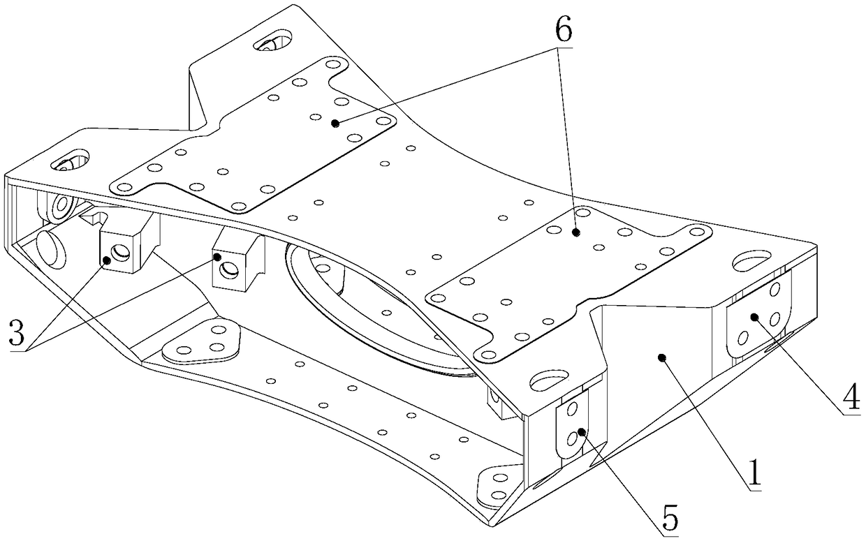 Machining process of heavy truck casting cross beam