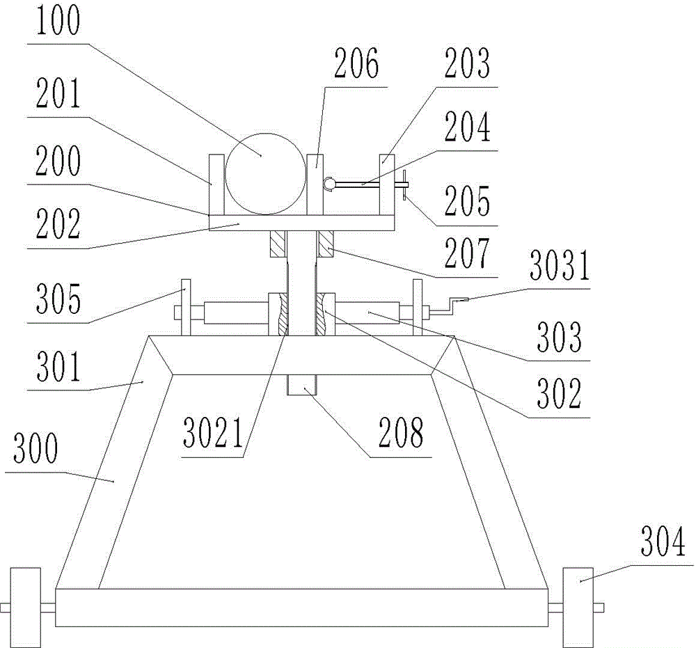 Feeding car for sawing machine