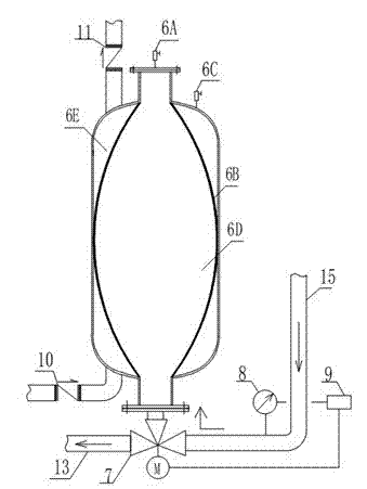 High-rise building auxiliary water supply system capable of utilizing building drainage energy