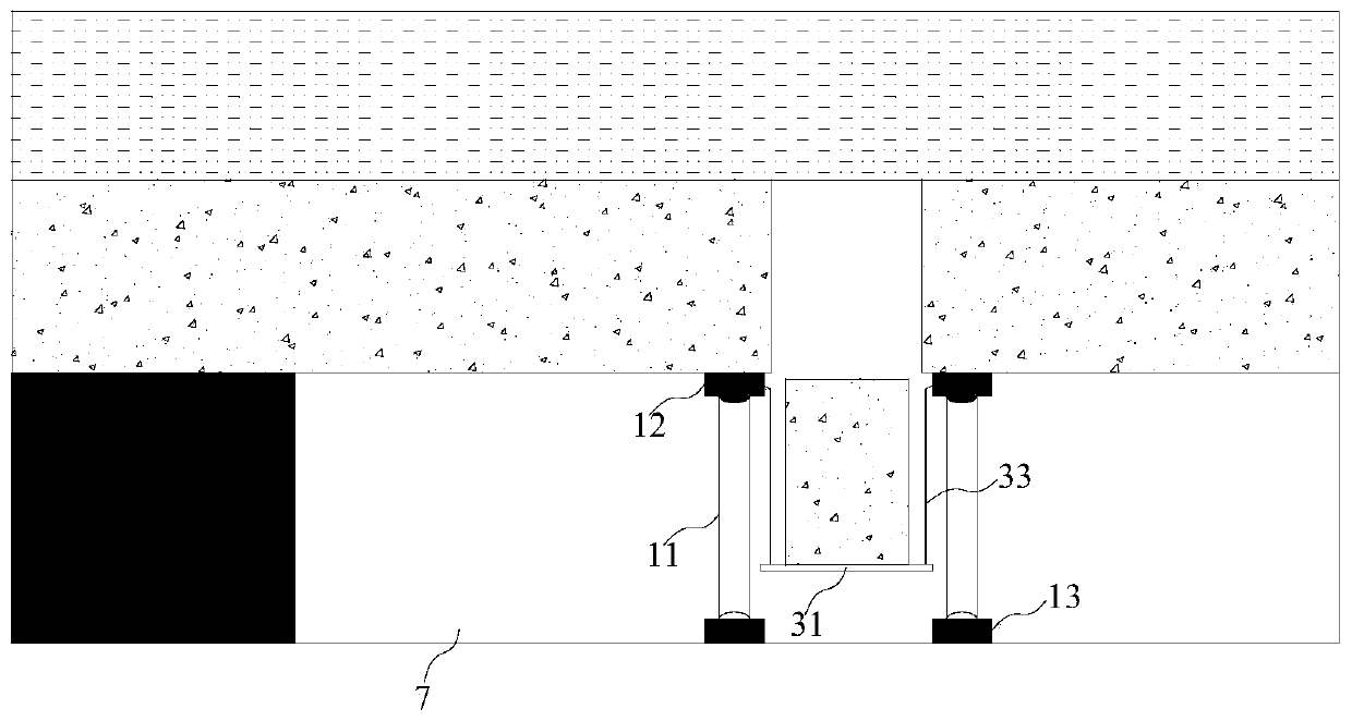 A gob-side entry retaining method for cutting and directly topping the roadside support wall