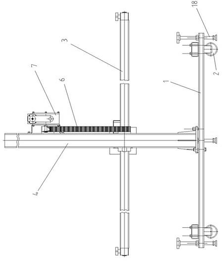 Self-adaptive radar calibrating device for sedan