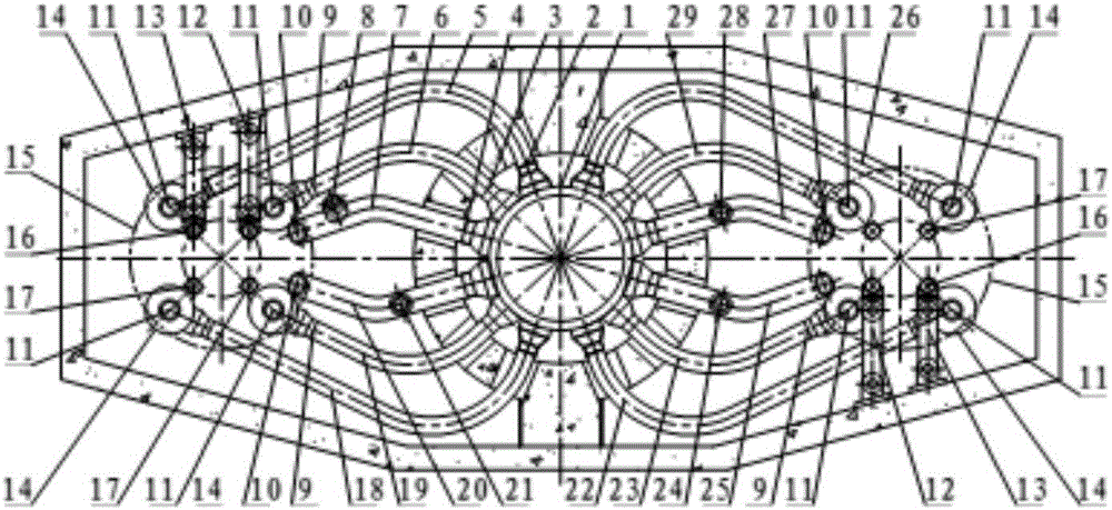 Reactor coolant loop arrangement of passive pressurized water reactor nuclear power plant