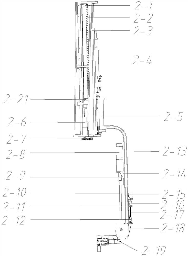 Rapid large-torque tightening device and method for narrow long-space blind cavity