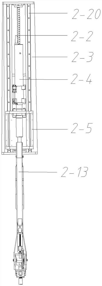 Rapid large-torque tightening device and method for narrow long-space blind cavity