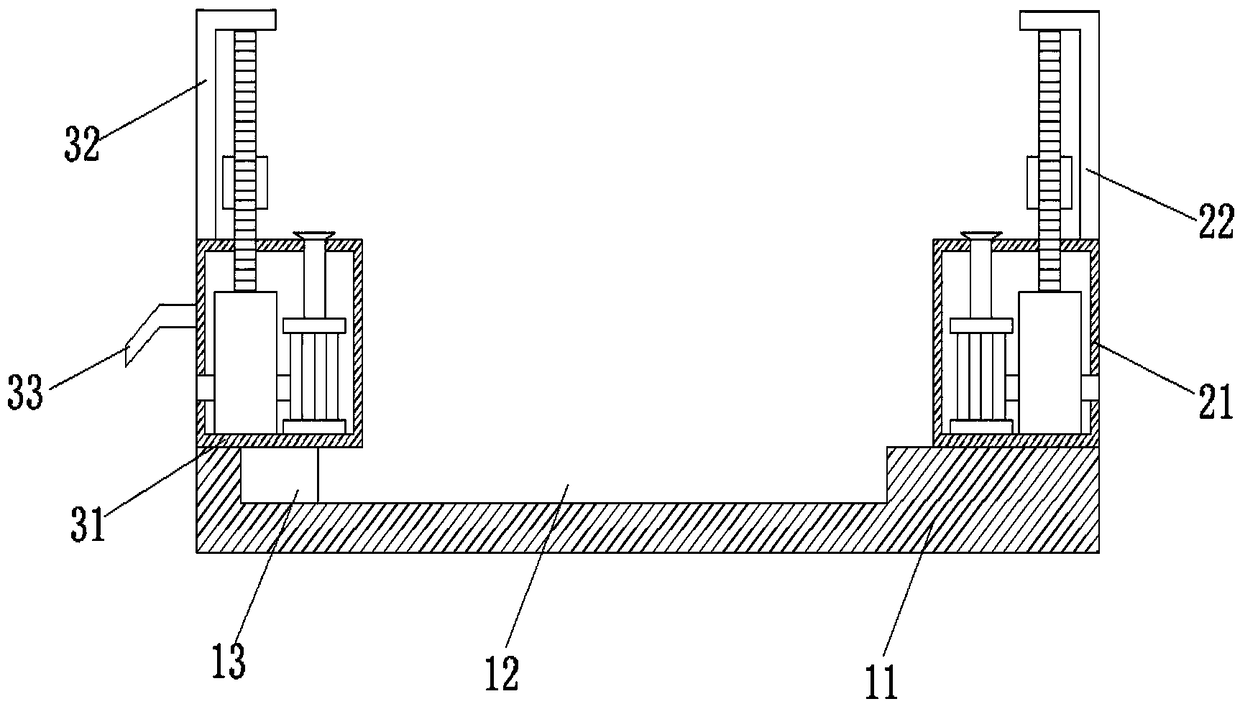 PCB back pin height detecting device