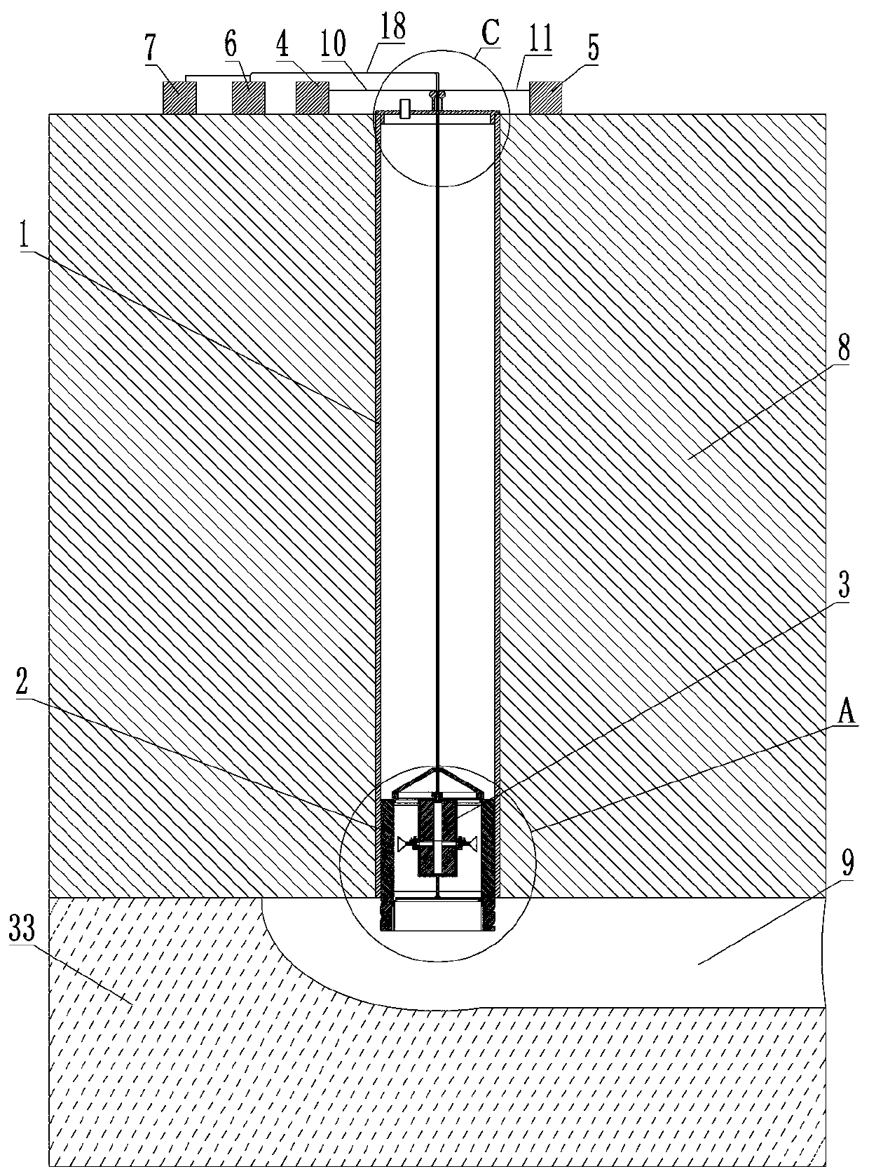 Non-well underground coal gasification ignition device