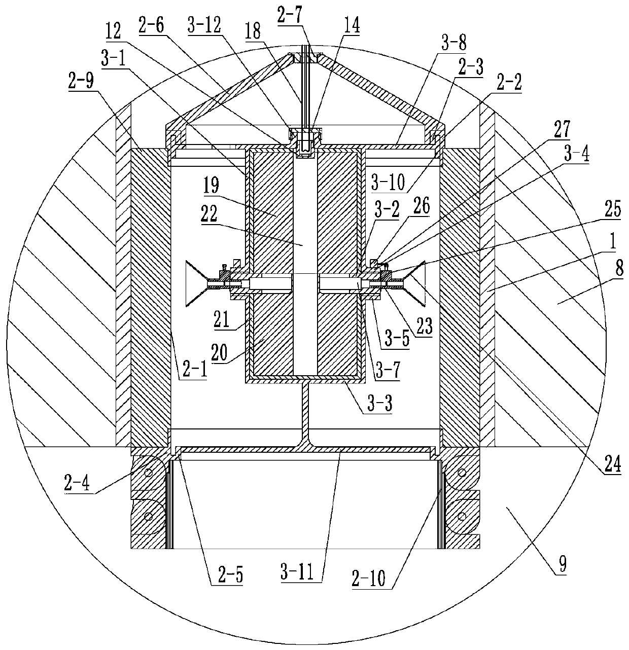 Non-well underground coal gasification ignition device