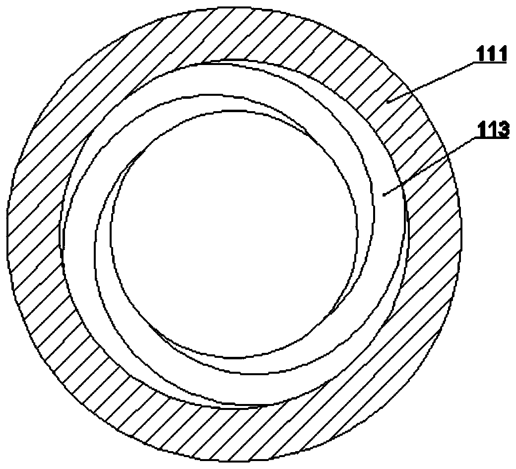 Water erosion reducing highly-sealed centrifugal sand pump and working method thereof