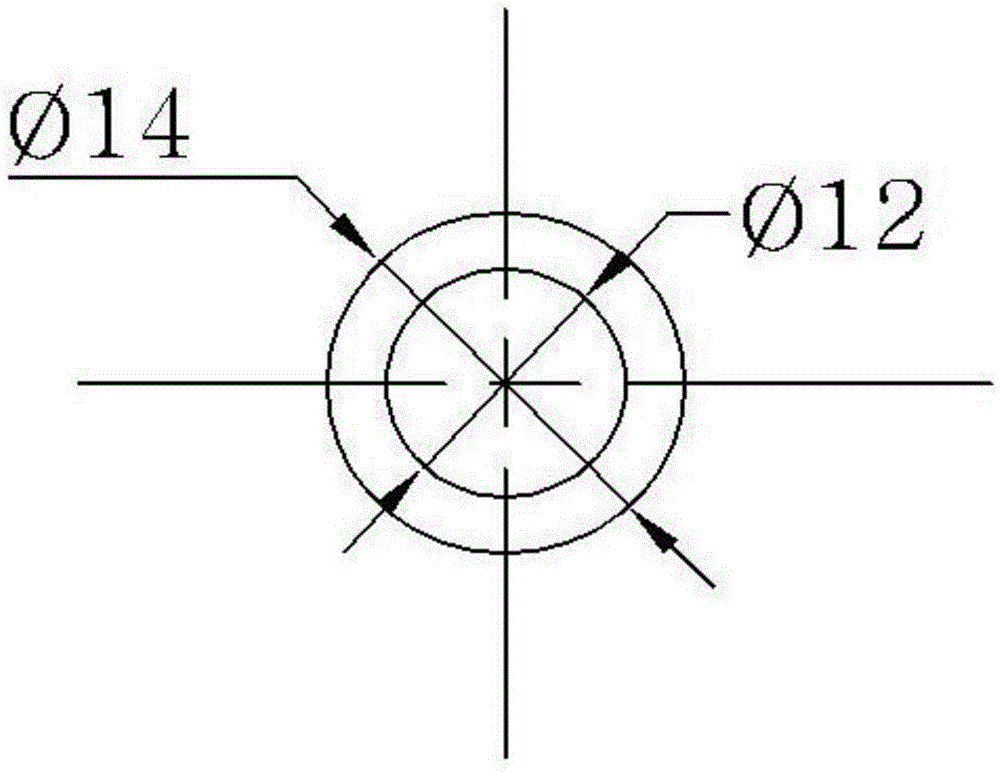 Graphite coating thickness measurement method