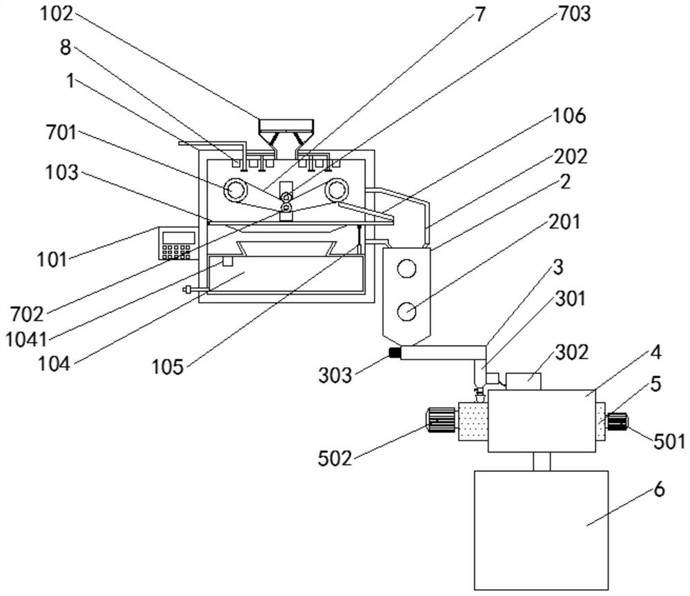 Multistage crushing type medical waste disposal device