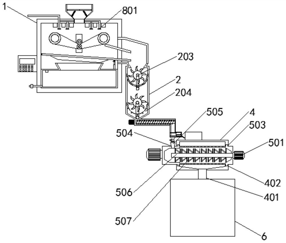 Multistage crushing type medical waste disposal device