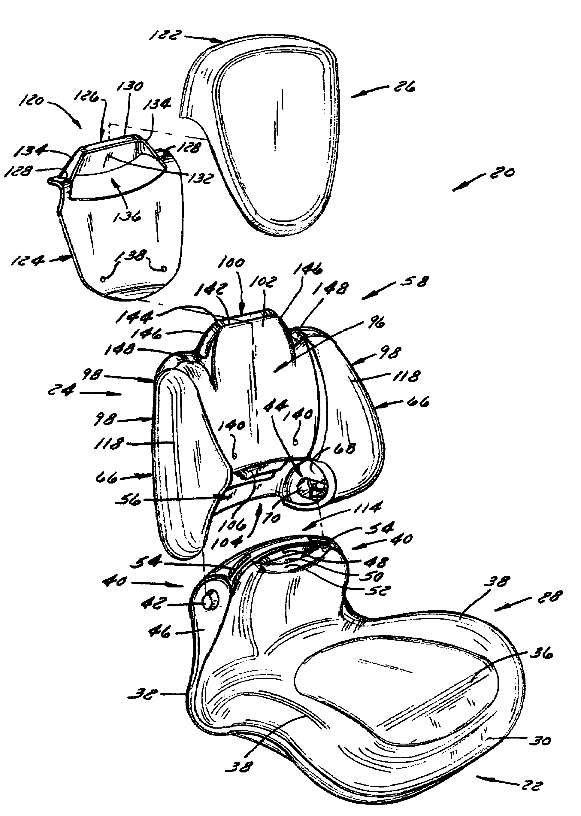 Folding seat