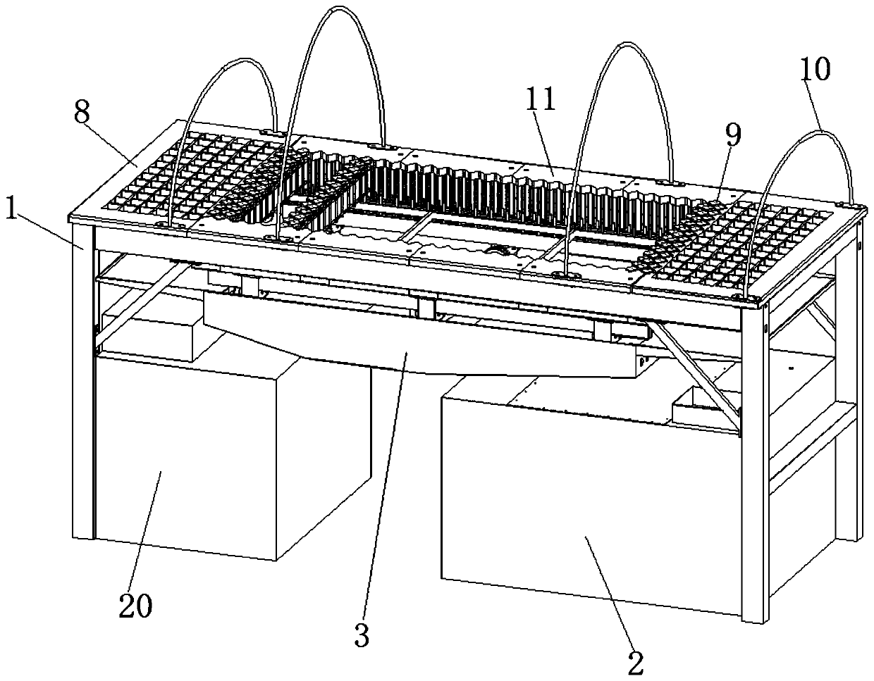 Portable nursing bed and installation and use methods