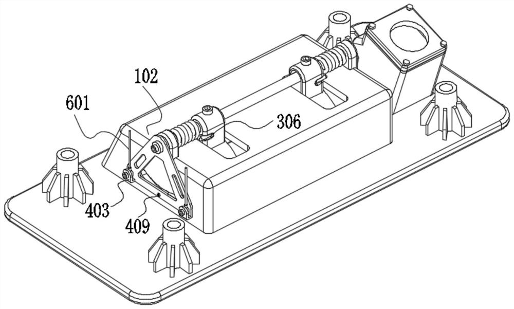 Lightweight tail door buckle