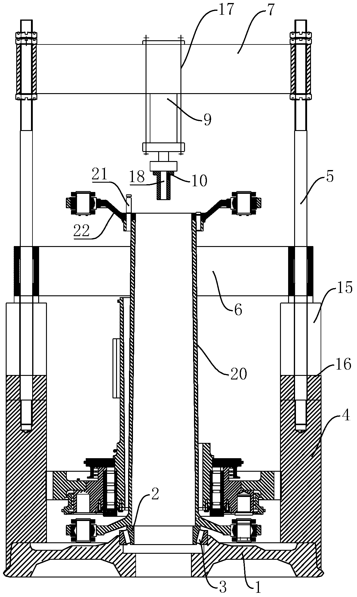 Electric Full Suspension Wheelset Power Pin Removal Device