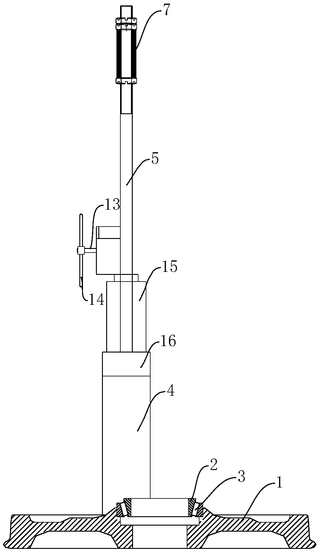 Electric Full Suspension Wheelset Power Pin Removal Device