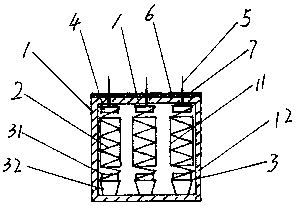 Template sealing equipment for preventing root rot of water conservancy and hydropower engineering retaining wall